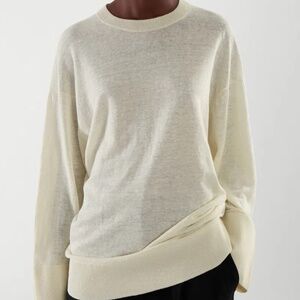 COS Lightweight Linen Jumper